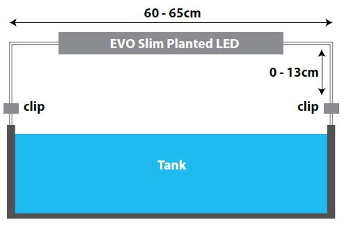 EVO SLIM PLANTED LED AQUARIUM FISH TANK LIGHTING