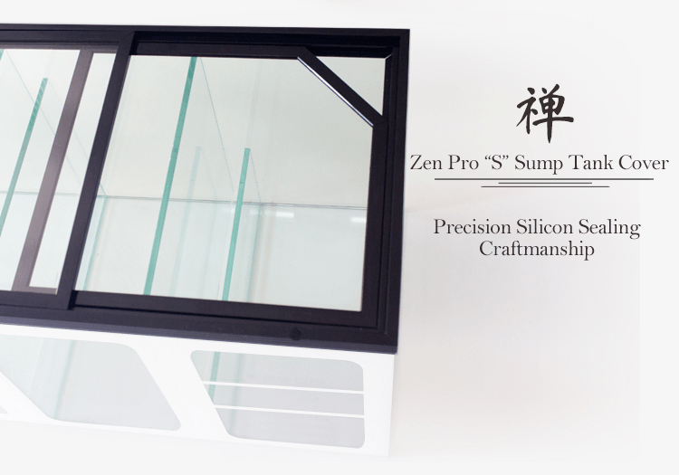 Zen Pro S Series Elmwood Aquarium Cabinet Sump Tank Cover Precision Silicon Sealing Craftmanship