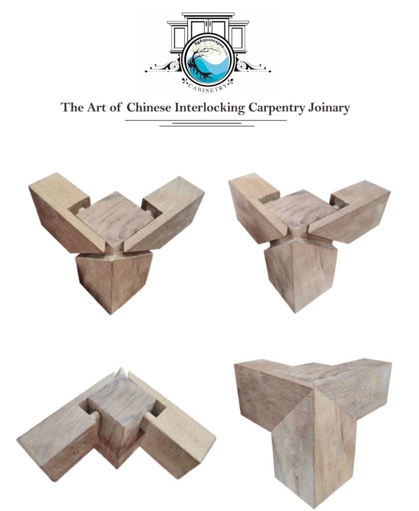 SgAquascapes.com Cabinetry Chinese Interlocking Carpentry Joinary